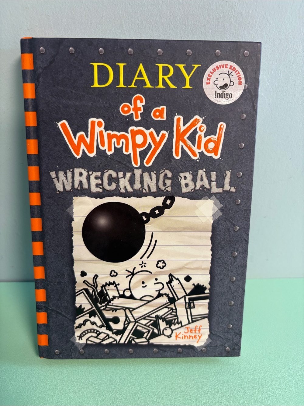 Diary of a Wimpy Kid Wrecking Ball Book, Jeff Kinney, Kids Book, Reading Age 8+